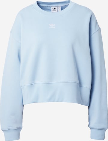 ADIDAS ORIGINALS Sweatshirt i blå: forside