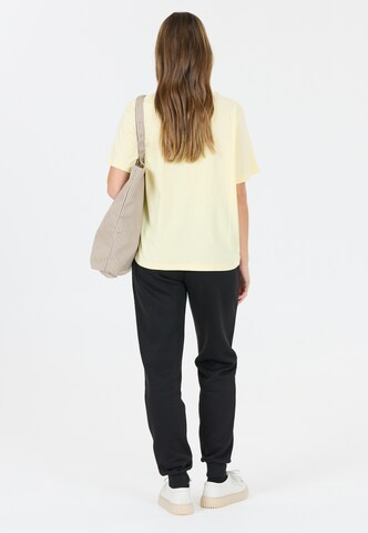 NOU Handbag 'Striped' in Beige