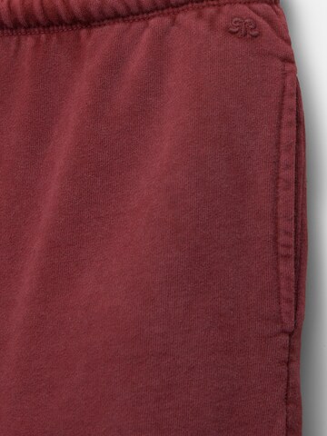 Pull&Bear Loosefit Broek in Rood