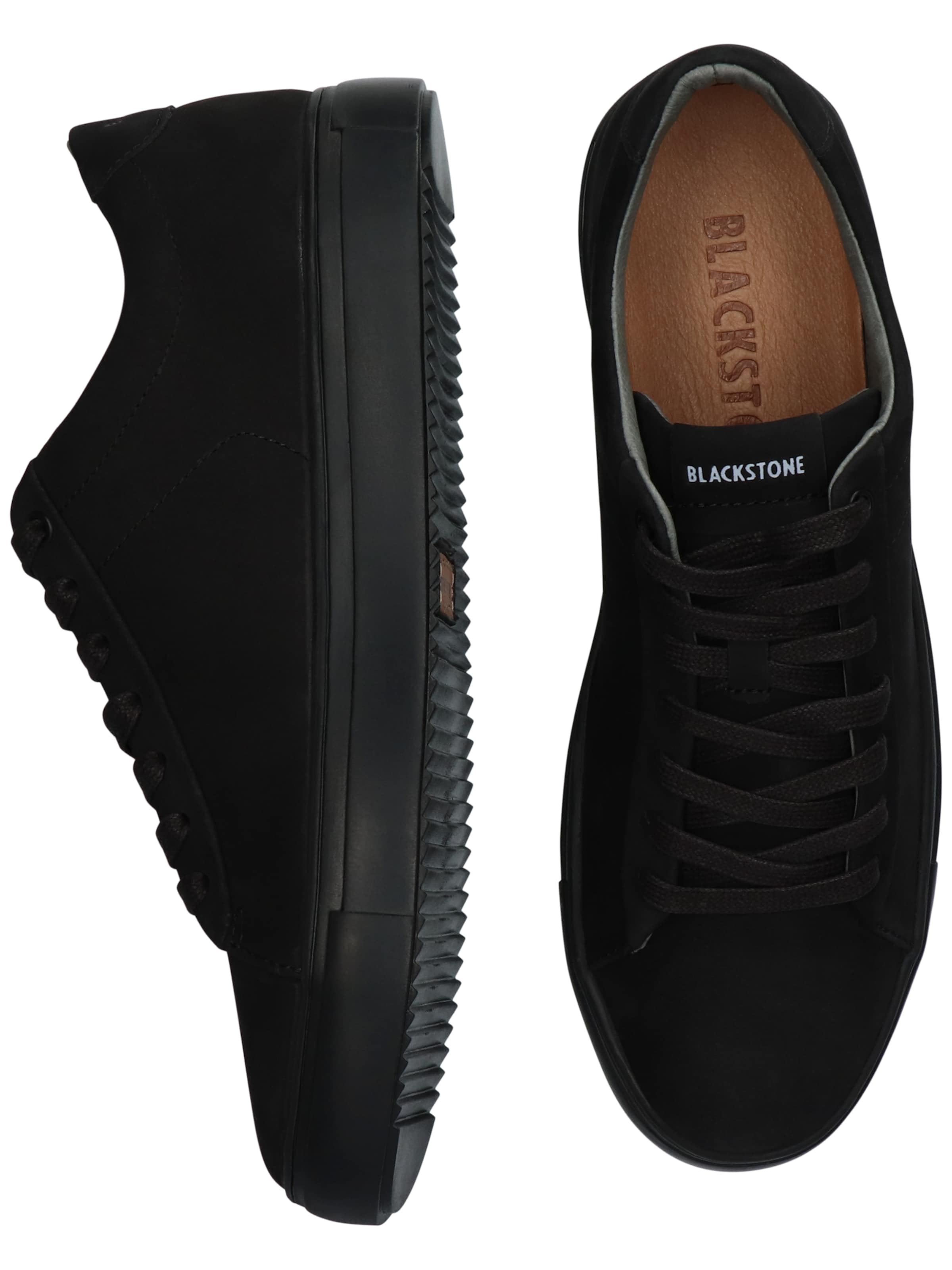 BLACKSTONE Sneaker 'Roger Low ZG01' in Schwarz