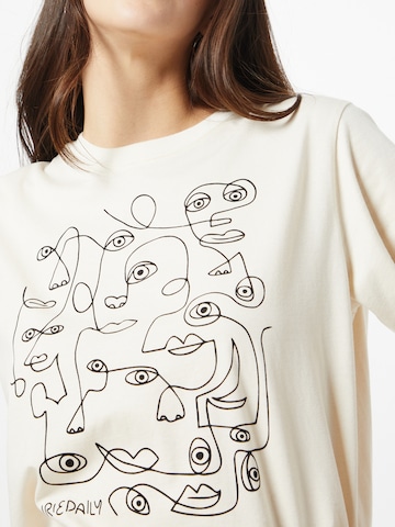 Iriedaily T-Shirt 'Faces' in Weiß