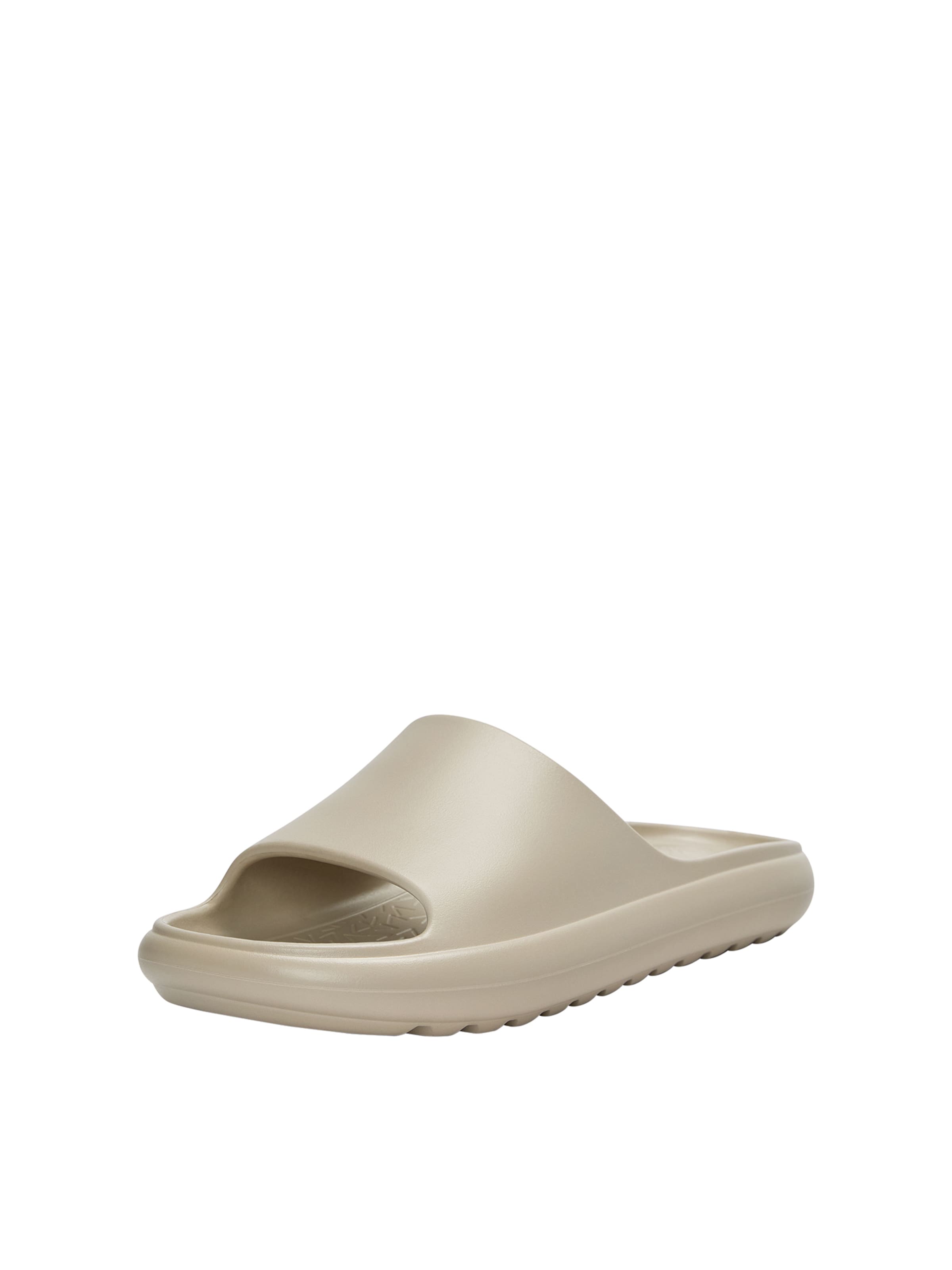 Pull&Bear Pantolette in Beige: Vorderseite