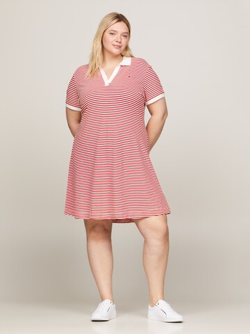 Tommy Hilfiger Curve Kleid in Rot: Vorderseite
