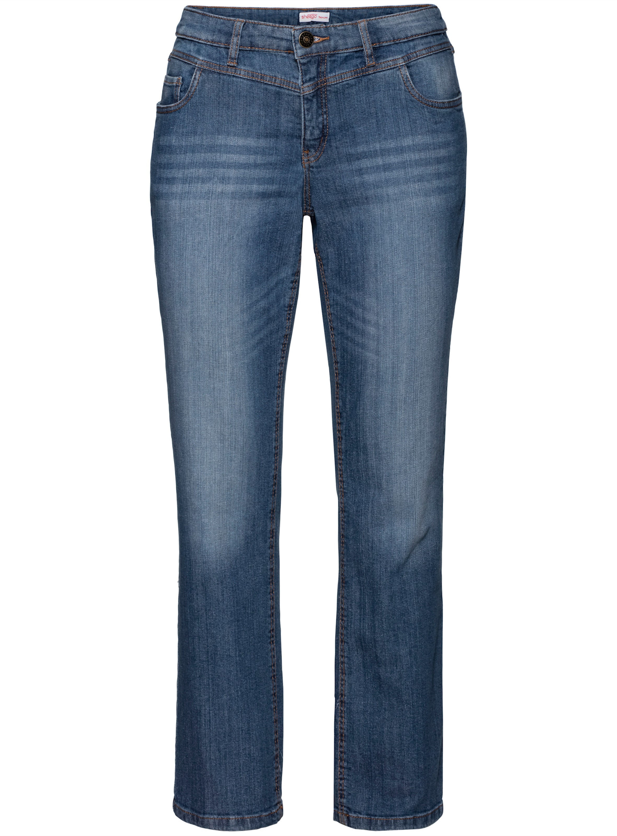 Regular Jean 'Lana' SHEEGO en bleu : devant