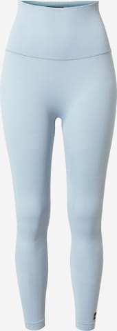 ADIDAS SPORTSWEAR Skinny Workout Pants in Blue: front