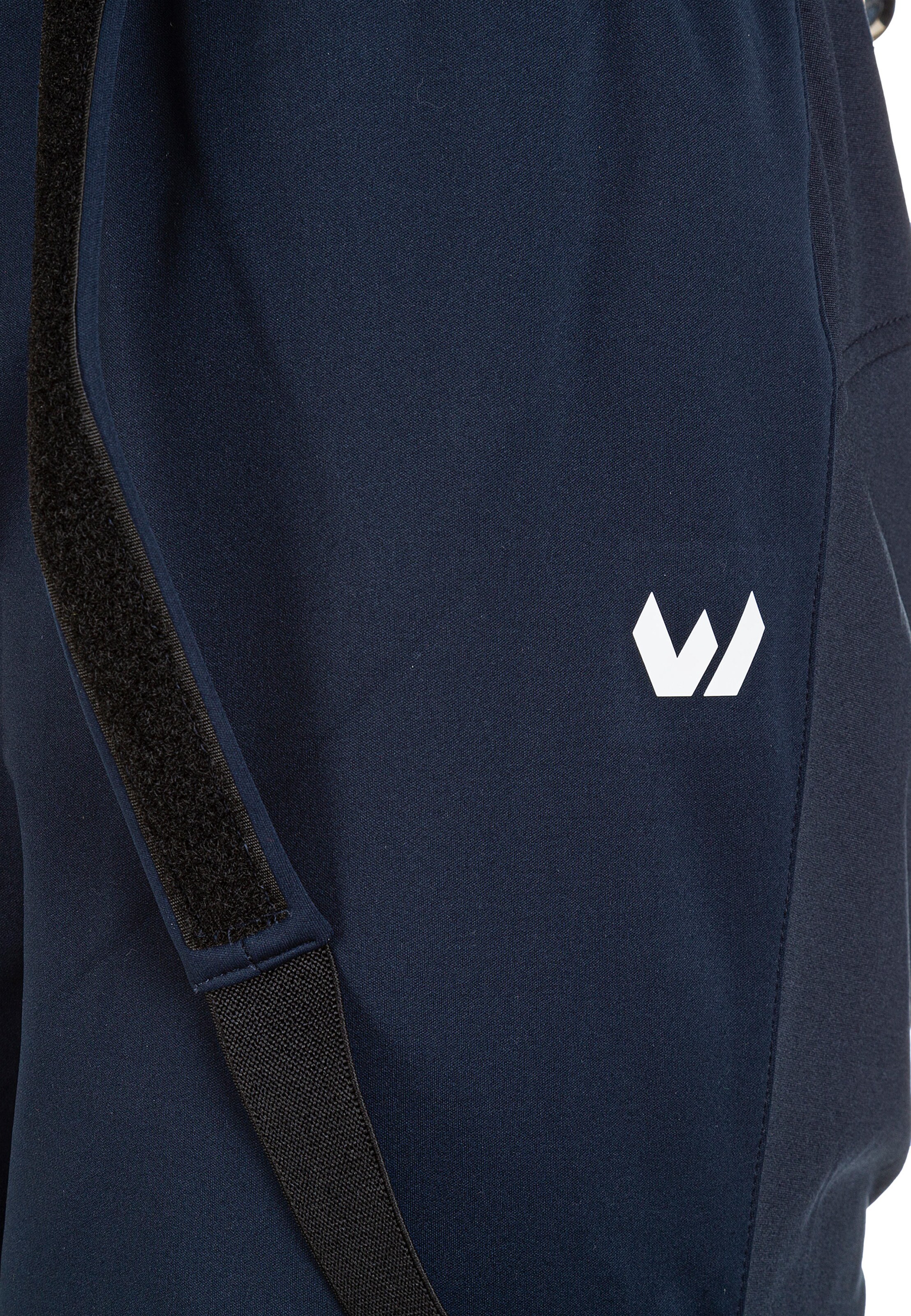 Whistler Regular Softshellhose 'Endde' in Blau