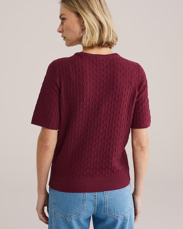 WE Fashion Sweter w kolorze czerwony