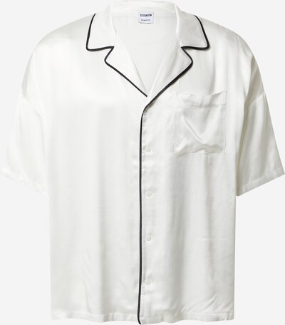 ABOUT YOU x Rewinside قميص 'Yasin' بـ أسود / أبيض, عرض المنتج