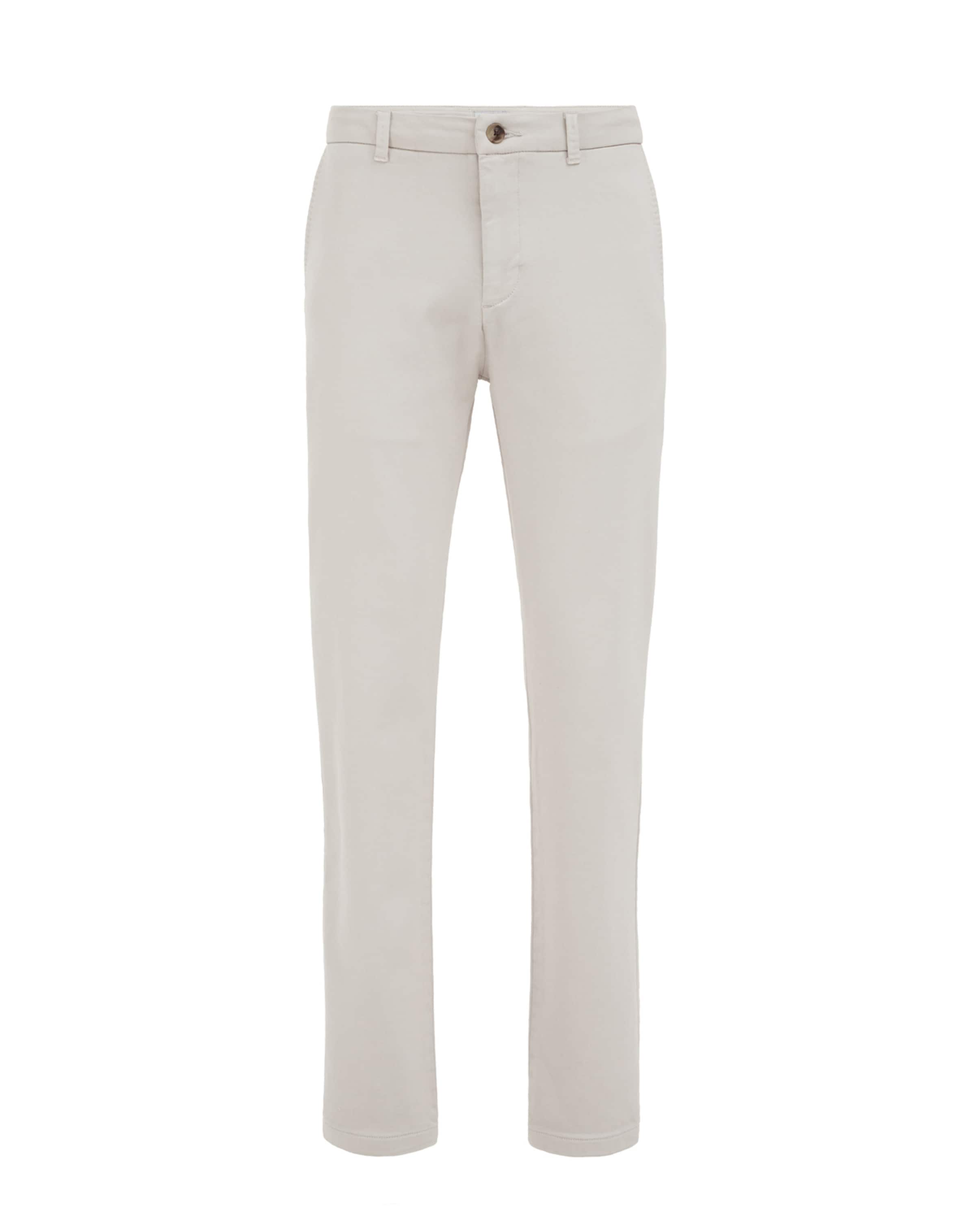 WE Fashion Slimfit Chinosy w kolorze biały: przód