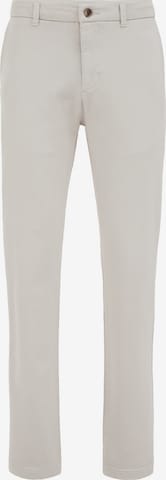 balta WE Fashion Prigludęs „Chino“ stiliaus kelnės: priekis