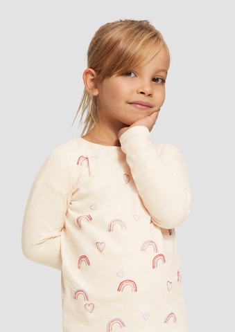 T-Shirt s.Oliver en beige : devant