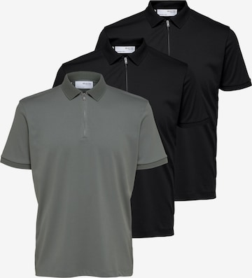 SELECTED Shirt 'Fave' in Green: front