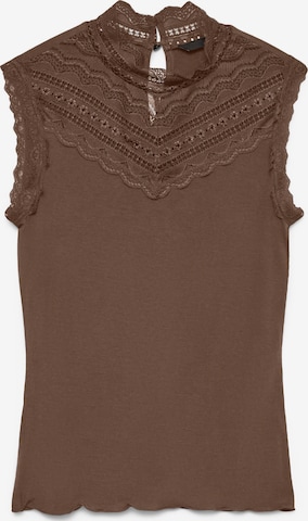 VERO MODA Top 'VMSKye' in Brown: front