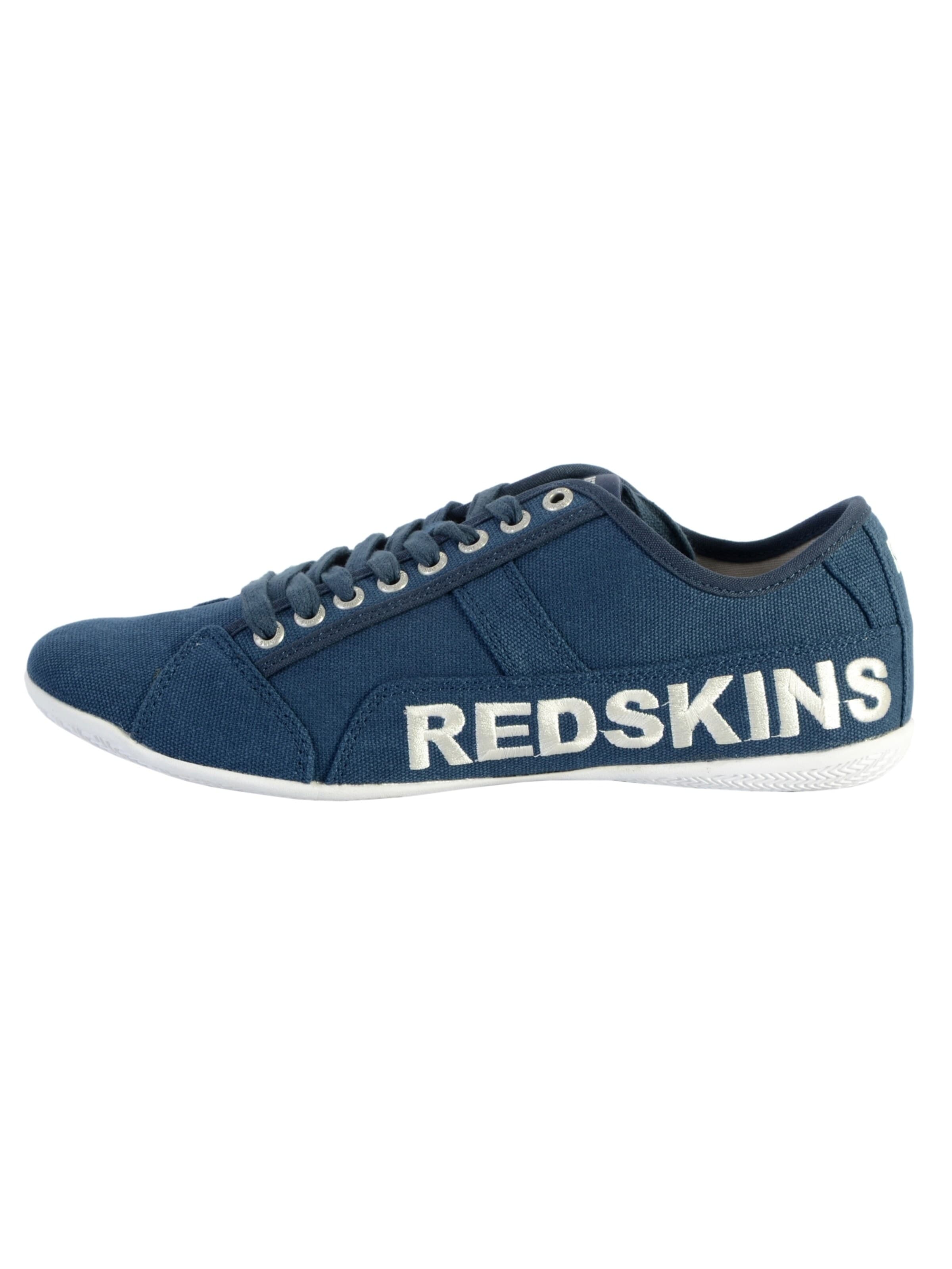 REDSKINS Athletic lace-up shoe in Blue: front