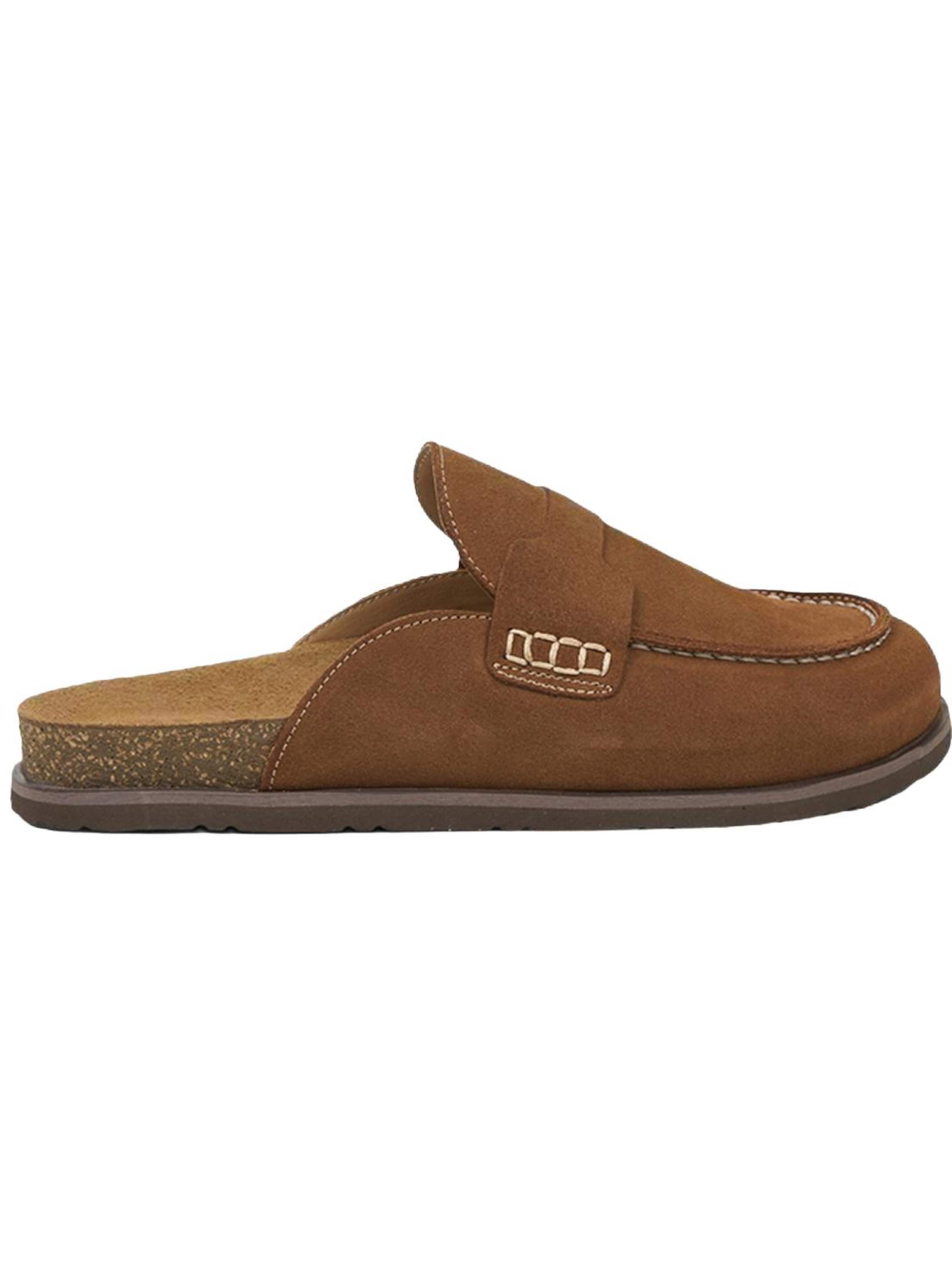 Sabots 'DESA Herren-Wildlederclogs' Desa en marron