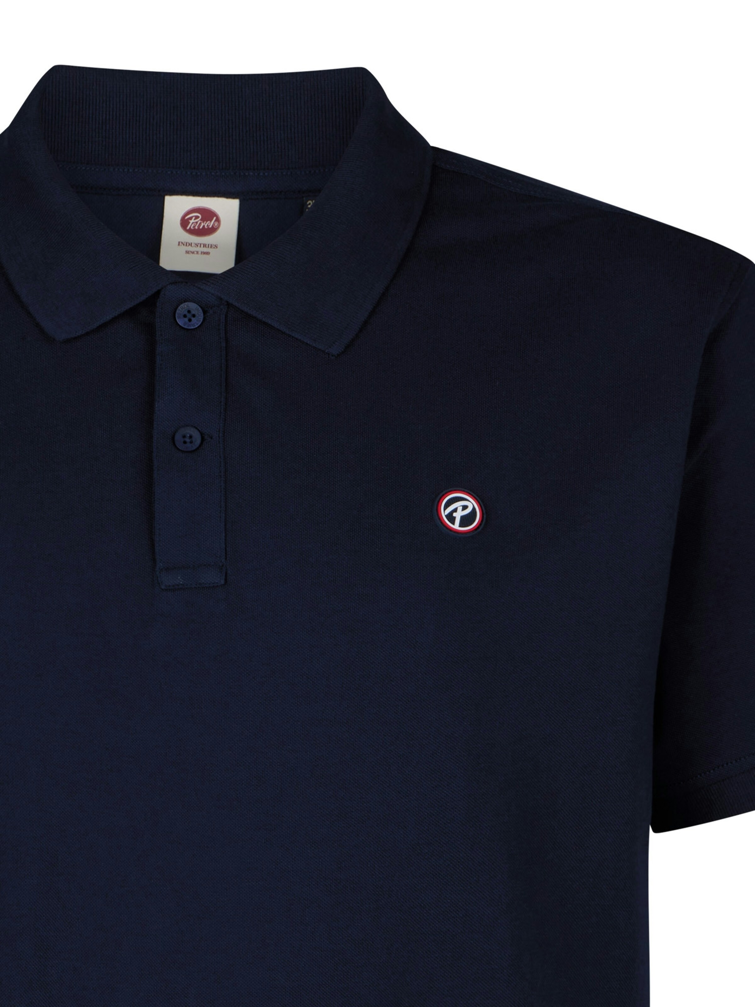 Petrol Industries Poloshirt in Blau
