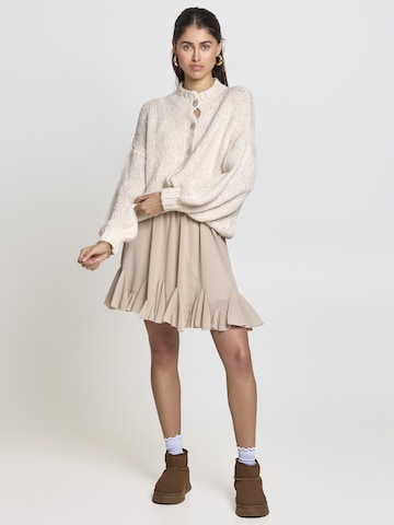 Lilavie Strickjacke ' Paulaa ' in Beige