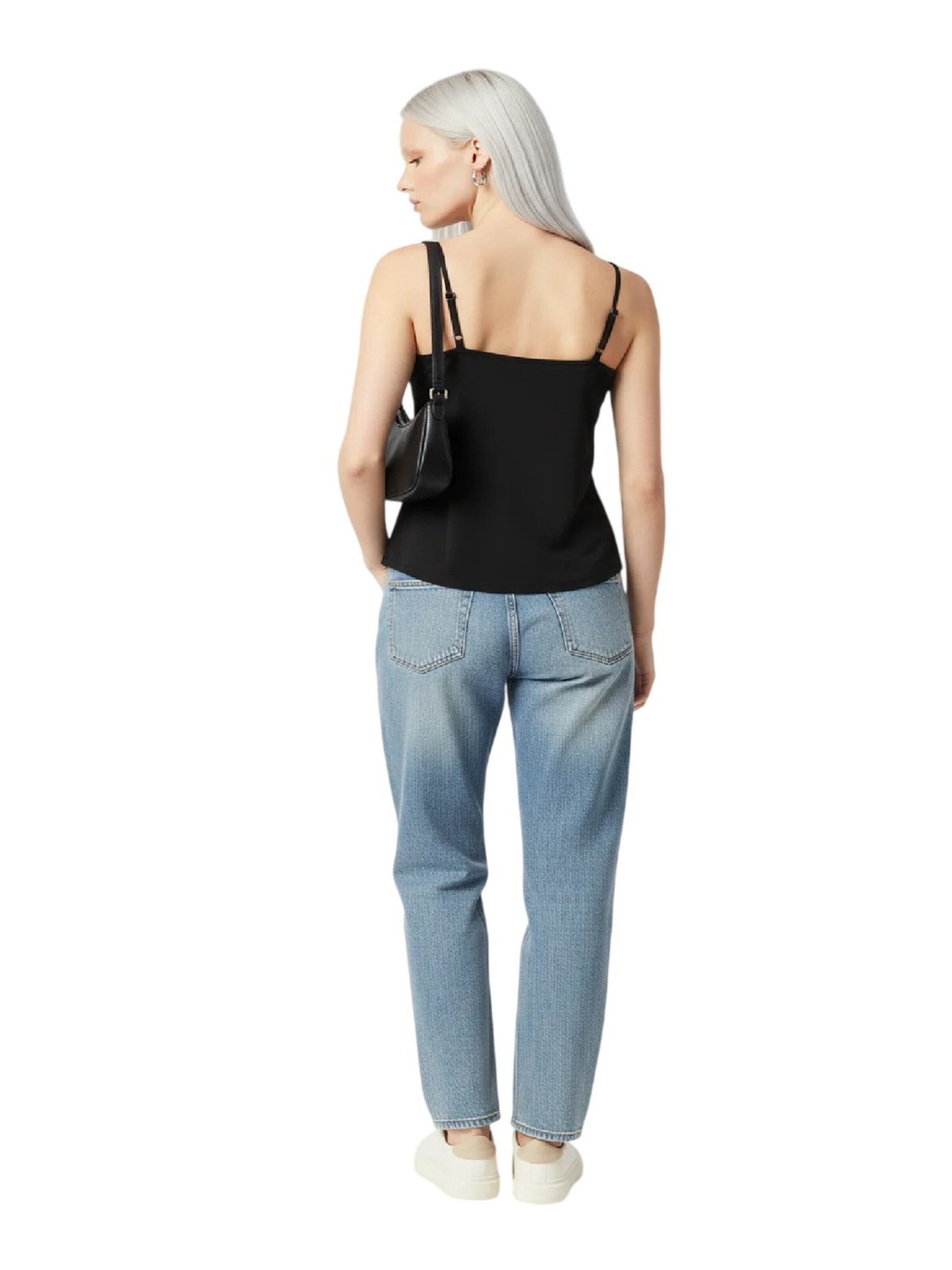 Alexa Dash Blouse in Black