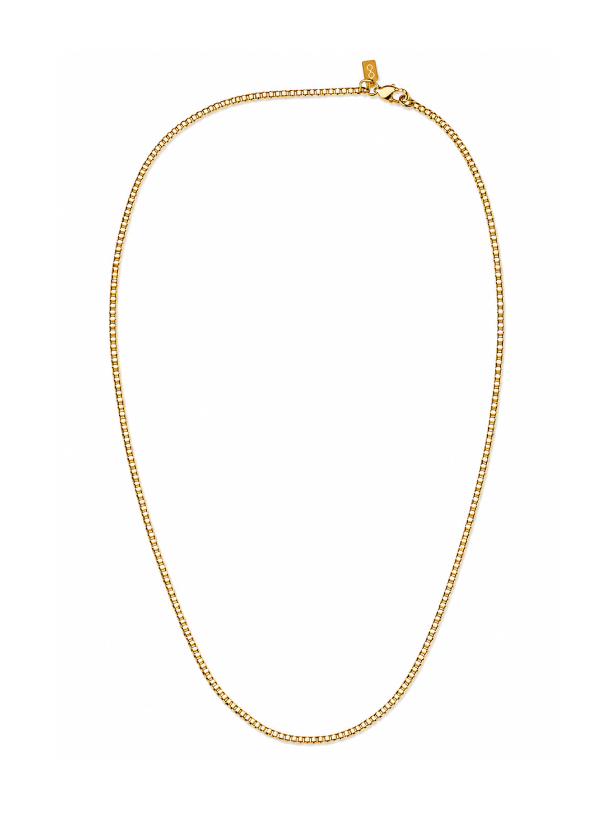 Eternal Necklace 'Halskette Box' in Gold: front