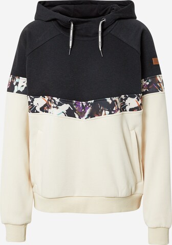 ROXY Athletic Sweatshirt 'Liberty' in Beige: front