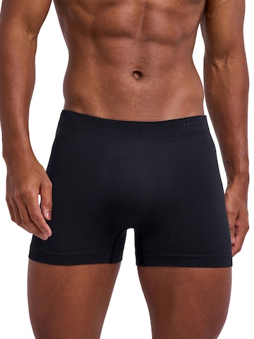FALKE Boxershorts 'Seamless' in Schwarz: Vorderseite