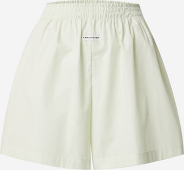 žalia Karo Kauer Standartinis Kelnės: priekis