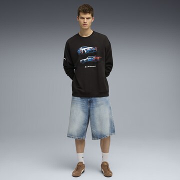 PUMA Sweatshirt 'BMW Motorsport' in Schwarz