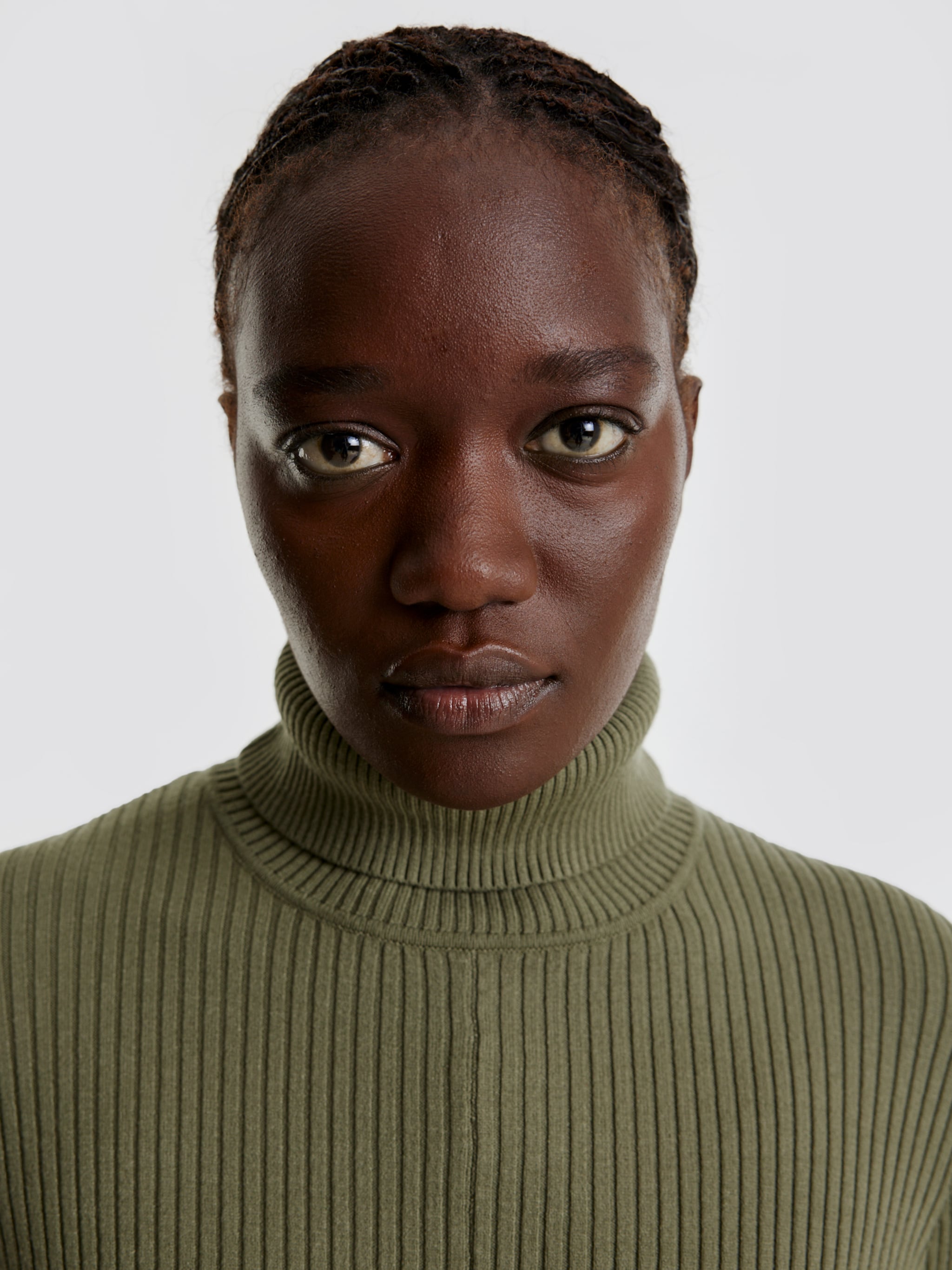 EDITED Productos Vestido 'Conny' verde oscuro