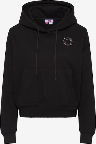 Sweat-shirt MYMO en noir : devant