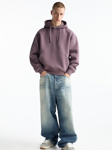 Pull&Bear Sweatshirt in Purple