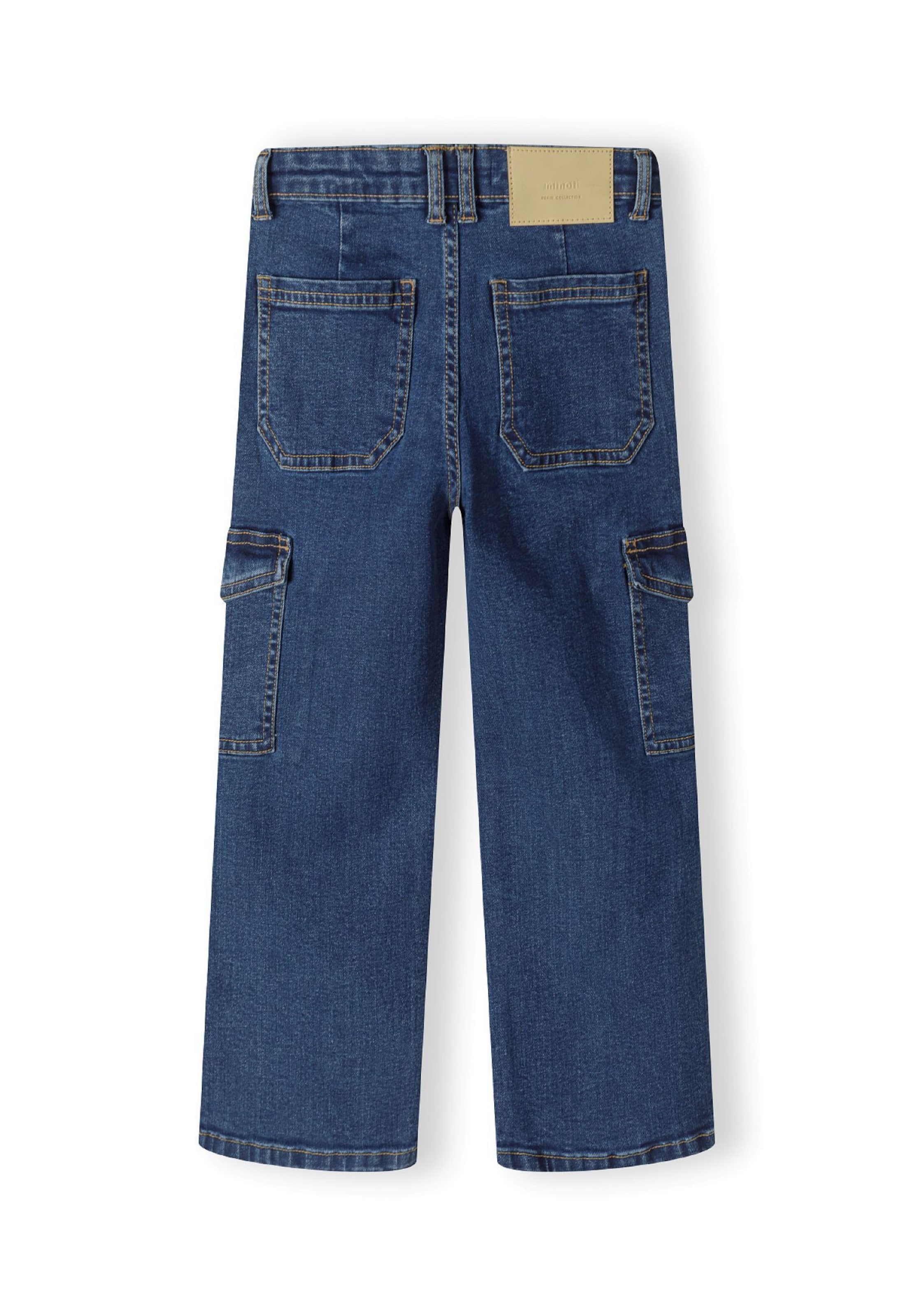 MINOTI Loosefit Jeans i blå