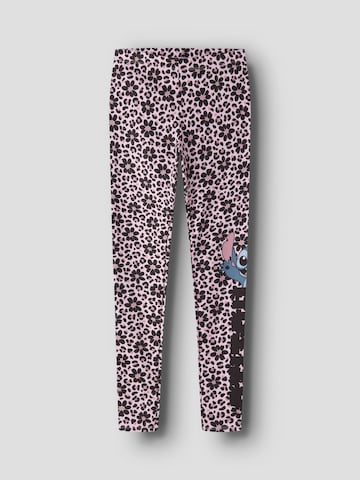 NAME IT Regular Pants 'Stitch' in Pink