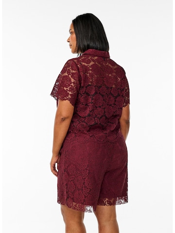regular Pantaloni 'MMONIKA' di Zizzi in rosso