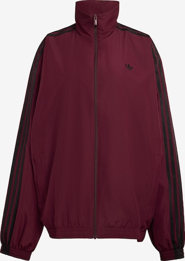 XS dydžio Demisezoninė striukė 'Firebird Adilenium' iš ADIDAS ORIGINALS, spalva – vyno raudona spalva / juoda, Prekių apžvalga