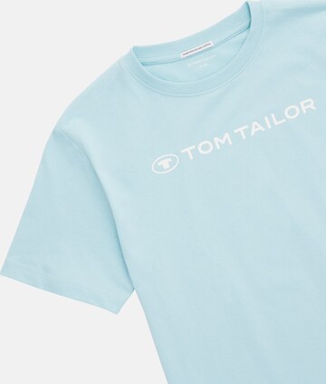 TOM TAILOR T-Shirt in Blau