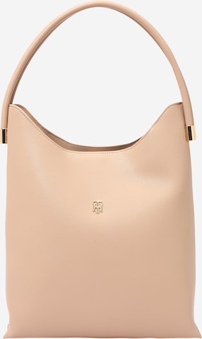 TOMMY HILFIGER Shoulder bag in Beige: front