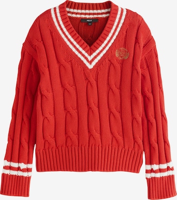 Next Sweater in Red: front