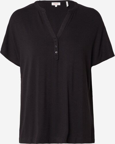 s.Oliver T-Shirt in schwarz, Produktansicht