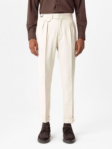 Antioch Tapered Pantalon 'Sebastiano' in Grijs: voorkant