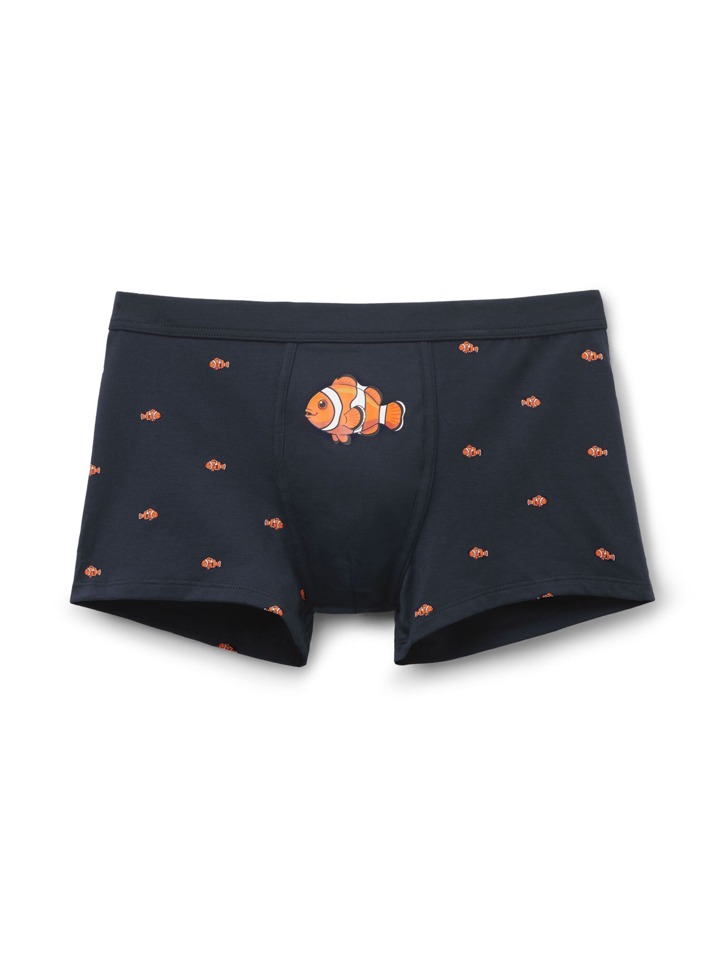 IUMAN Intimissimi Uomo Boxershorts in Blau: Vorderseite