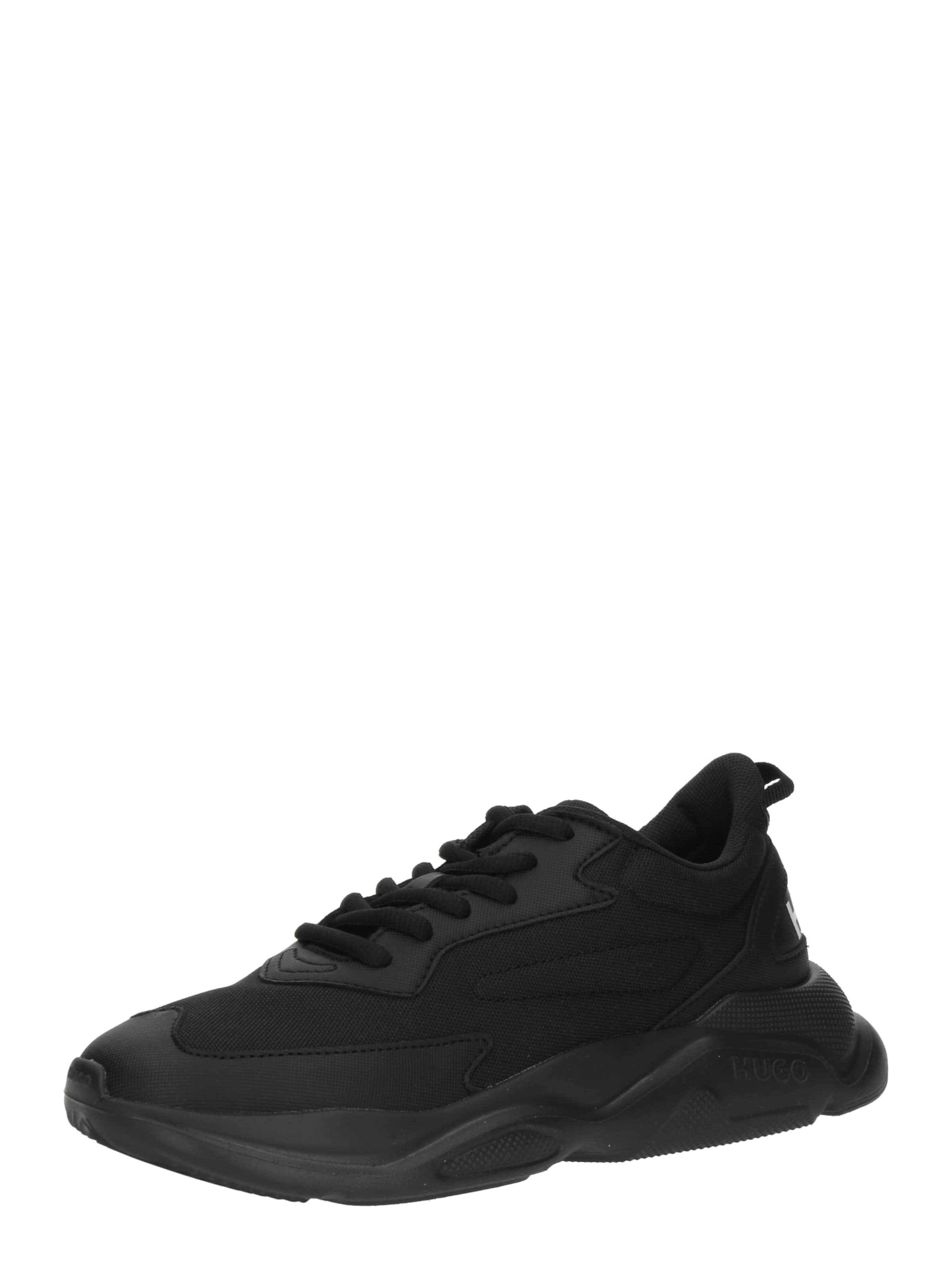 HUGO Sneakers 'Leon' in Black: front