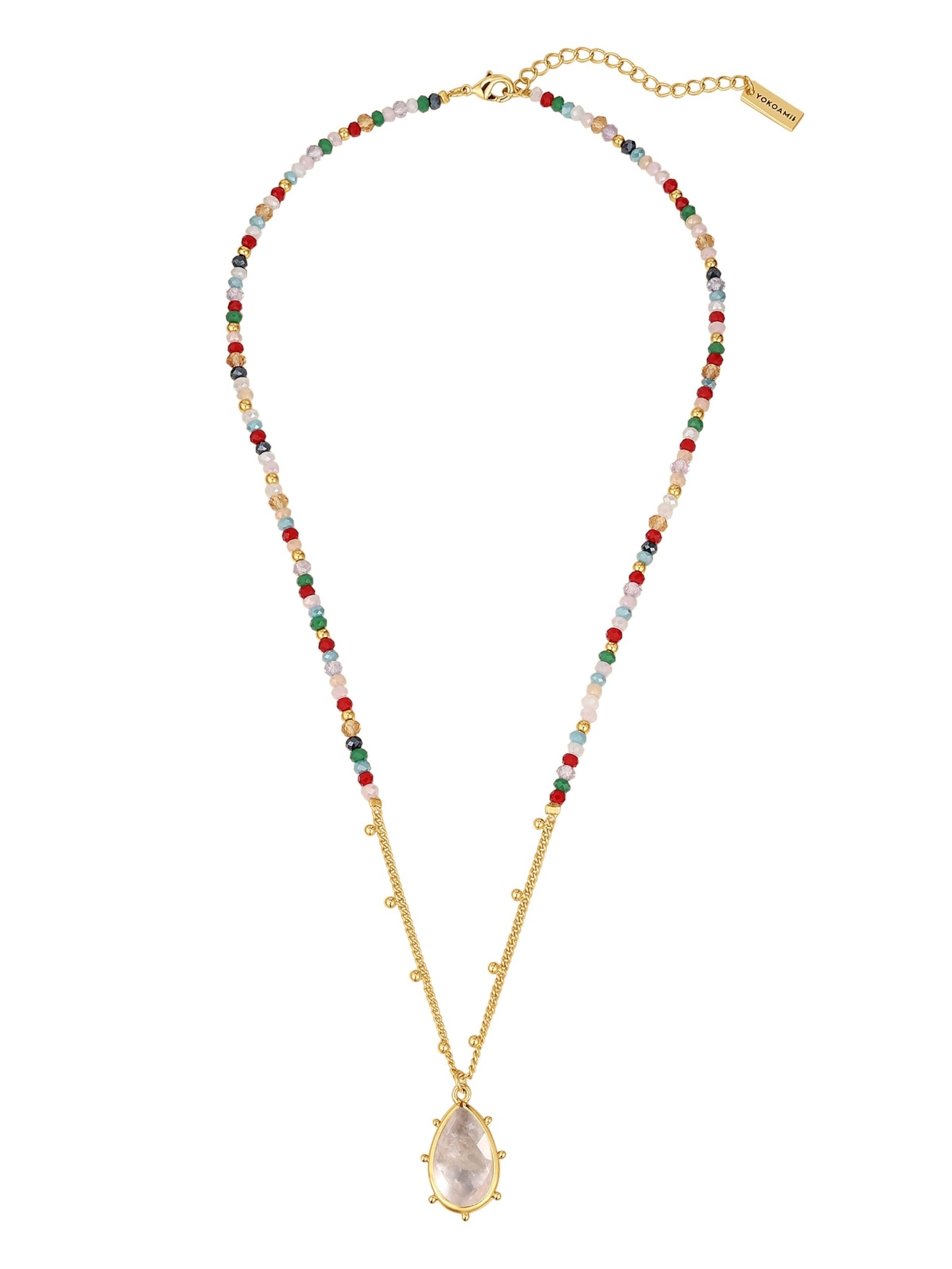 Collana di Yokoamii in oro: frontale