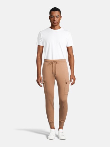 Effilé Pantalon cargo AÉROPOSTALE en marron