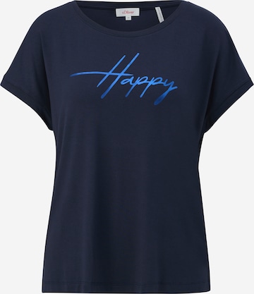 s.Oliver Shirt in Blue: front