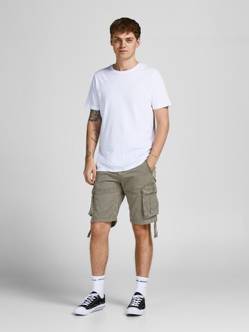 JACK & JONES Loosefit Kapsáče 'Zeus' – zelená