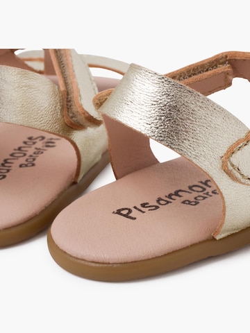 Sandales Pisamonas en or