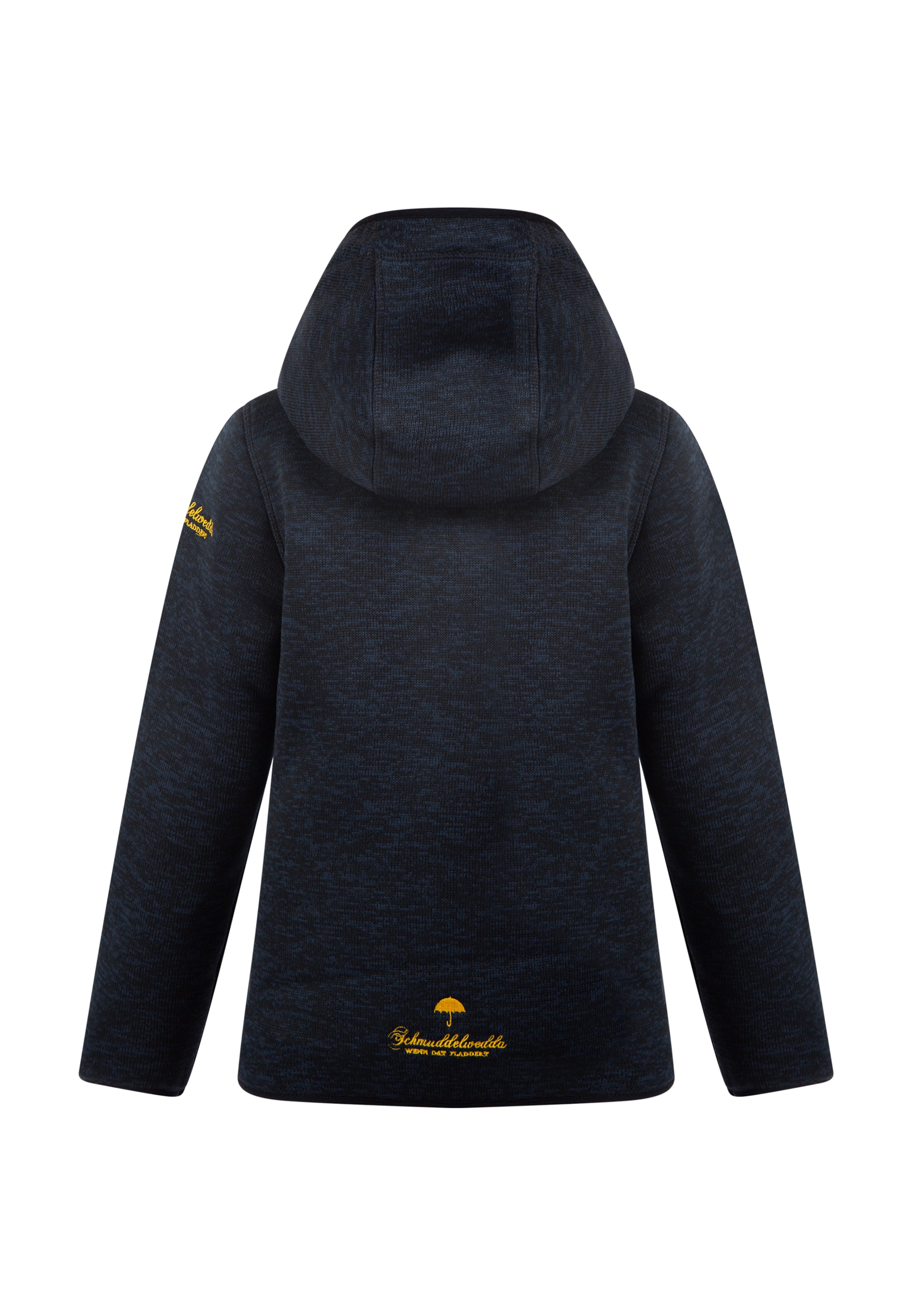 Giacca di pile di Schmuddelwedda in blu