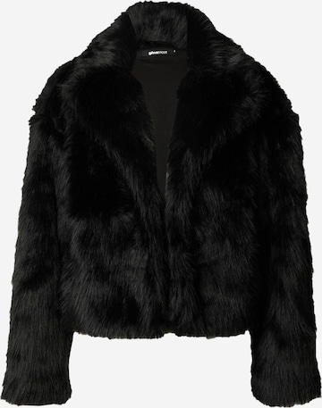 Gina Tricot Between-Season Jacket in Black: front