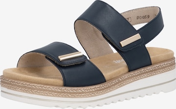 Sandales REMONTE en bleu : devant