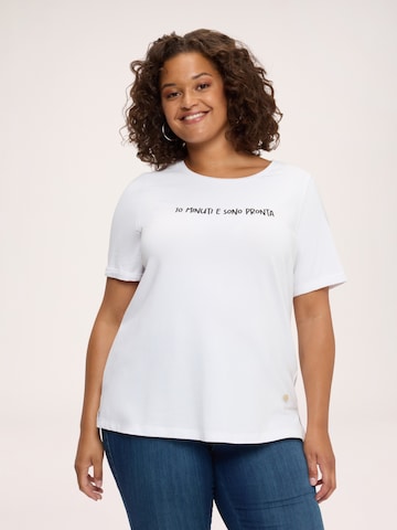 Fiorella Rubino - Camiseta en blanco